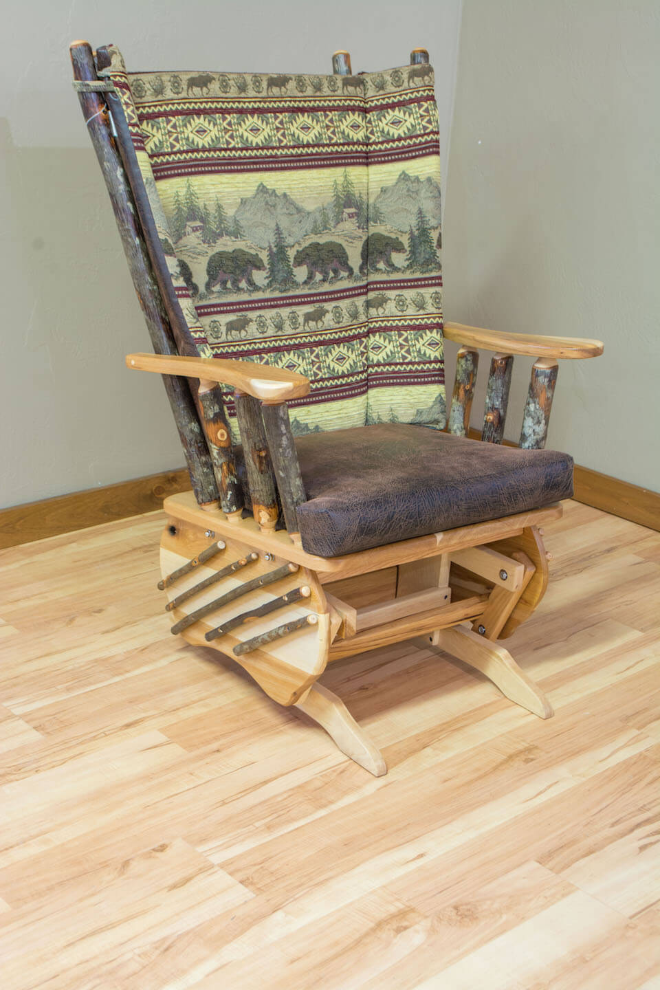 high back glider rocker